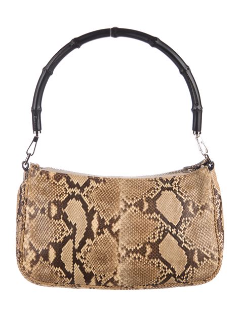 gucci handbag snakeskin